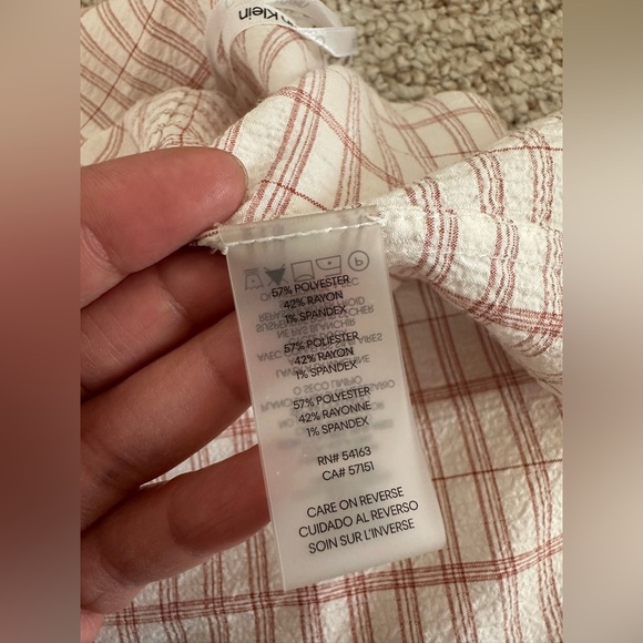 Calvin Klein blouse size L - Picture 5 of 8